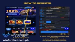 WINFORDBET Online Casino Sign Up